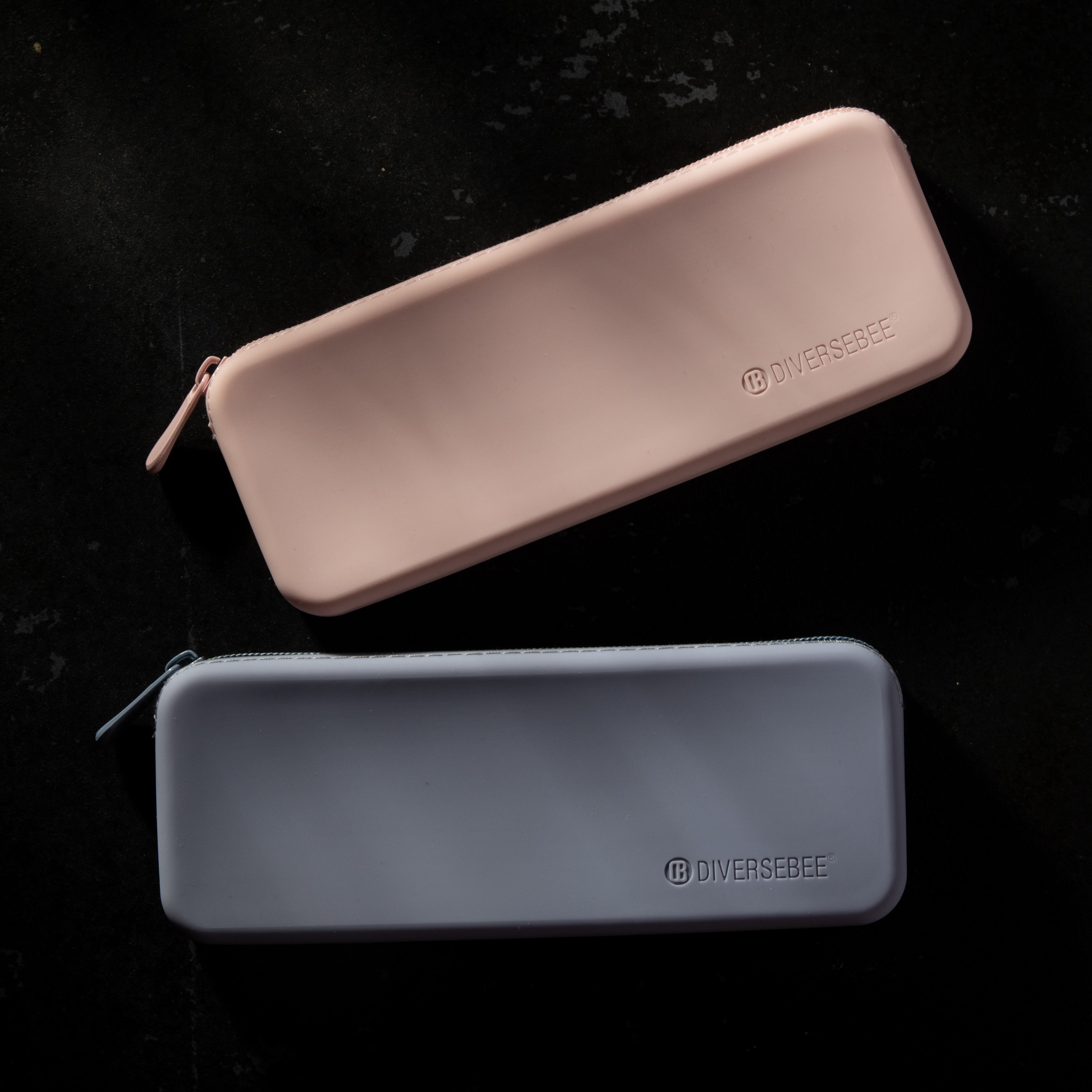 Silicone Pencil Case - Berry