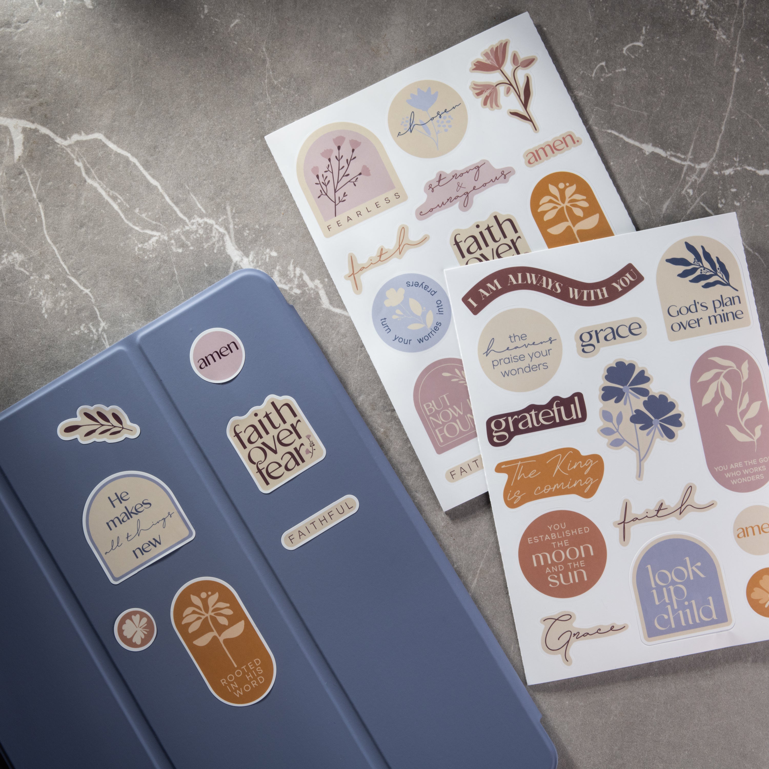 Christian Stickers - Fearless