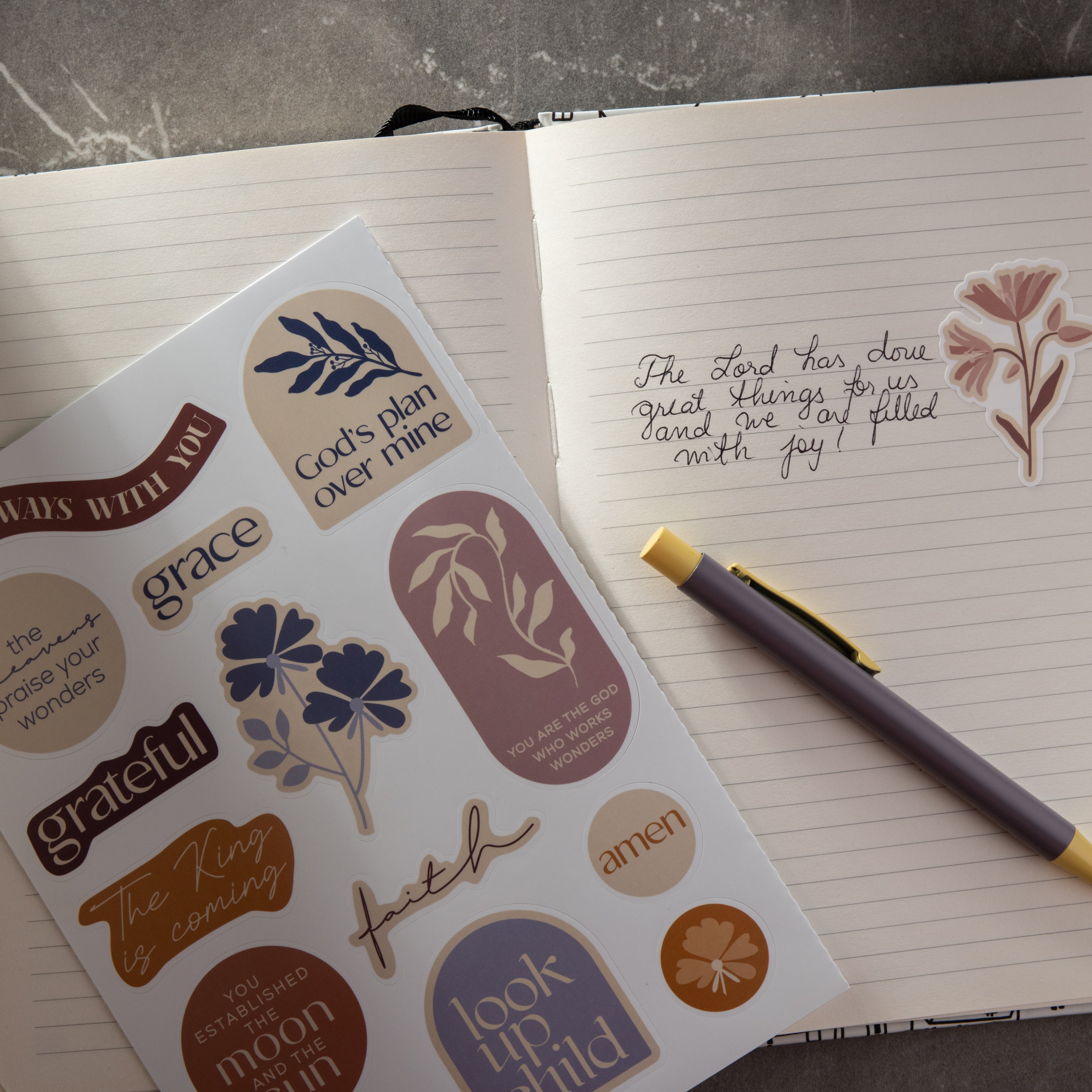 Christian Stickers - Fearless