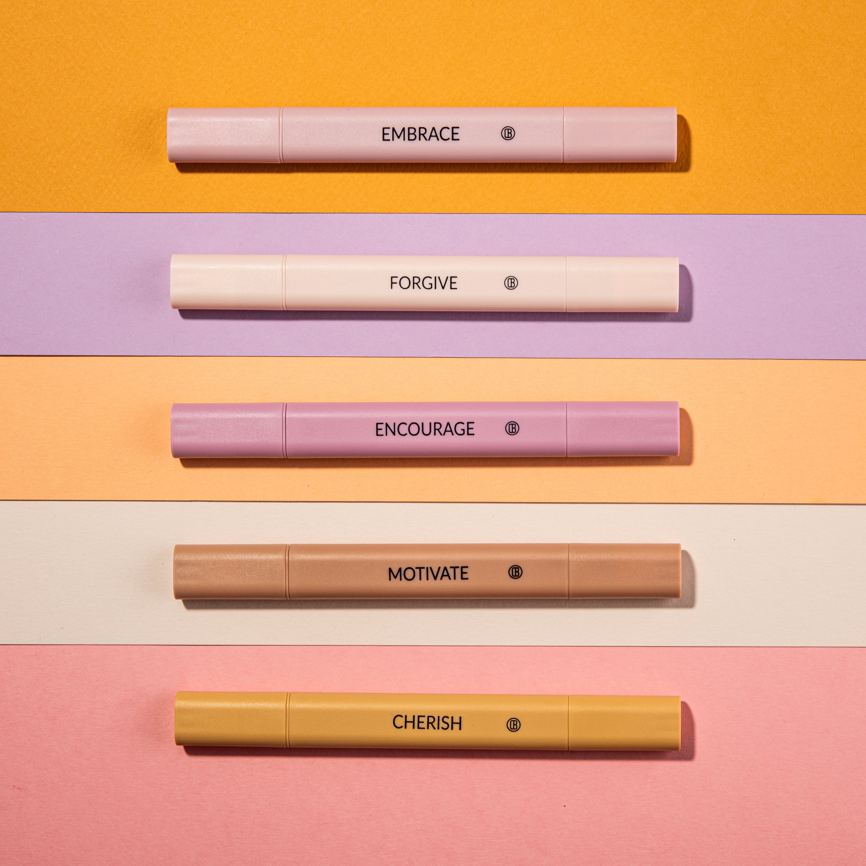 Dual Tip Highlighters Assorted Colors - Rose