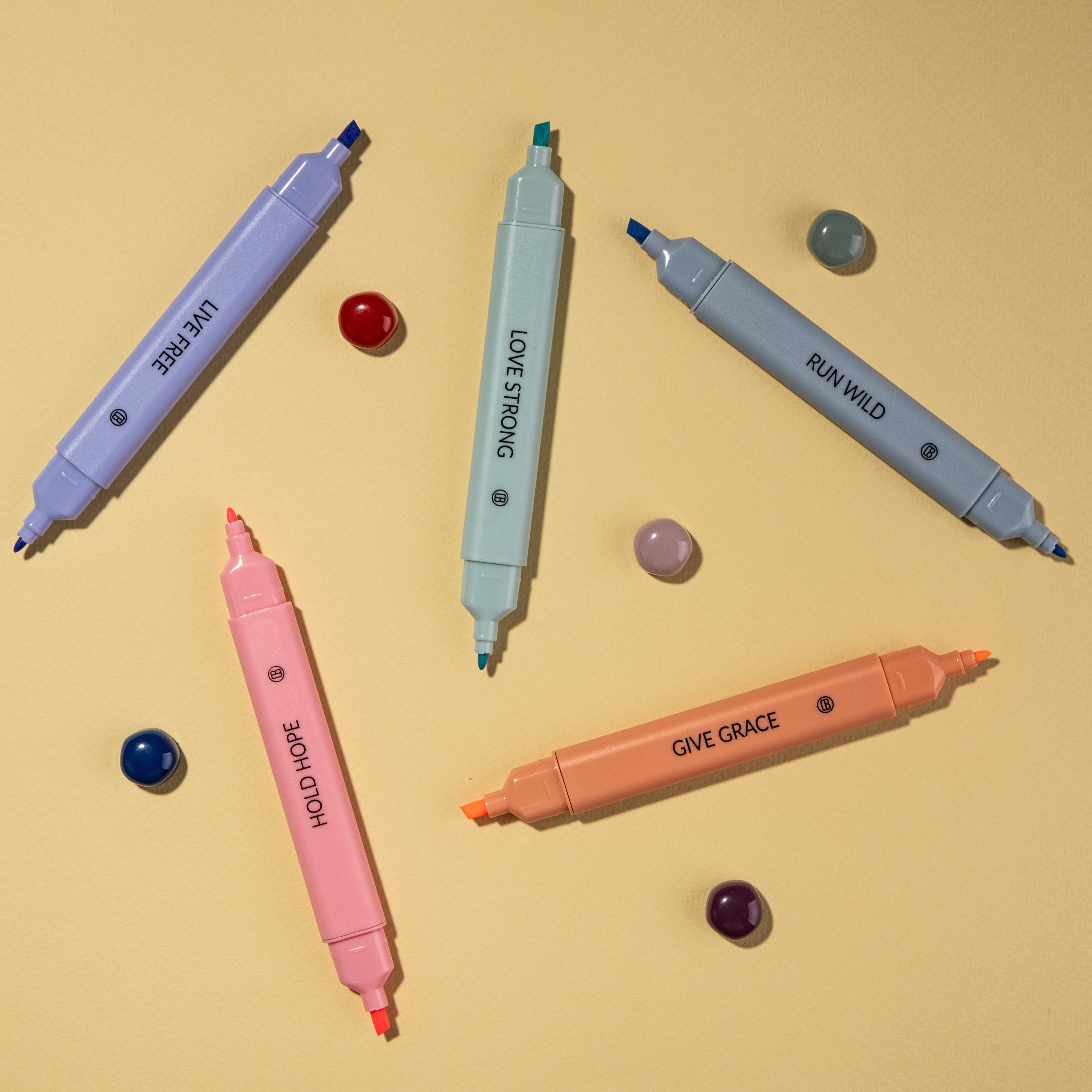 Dual Tip Highlighters Assorted Colors - Dawn