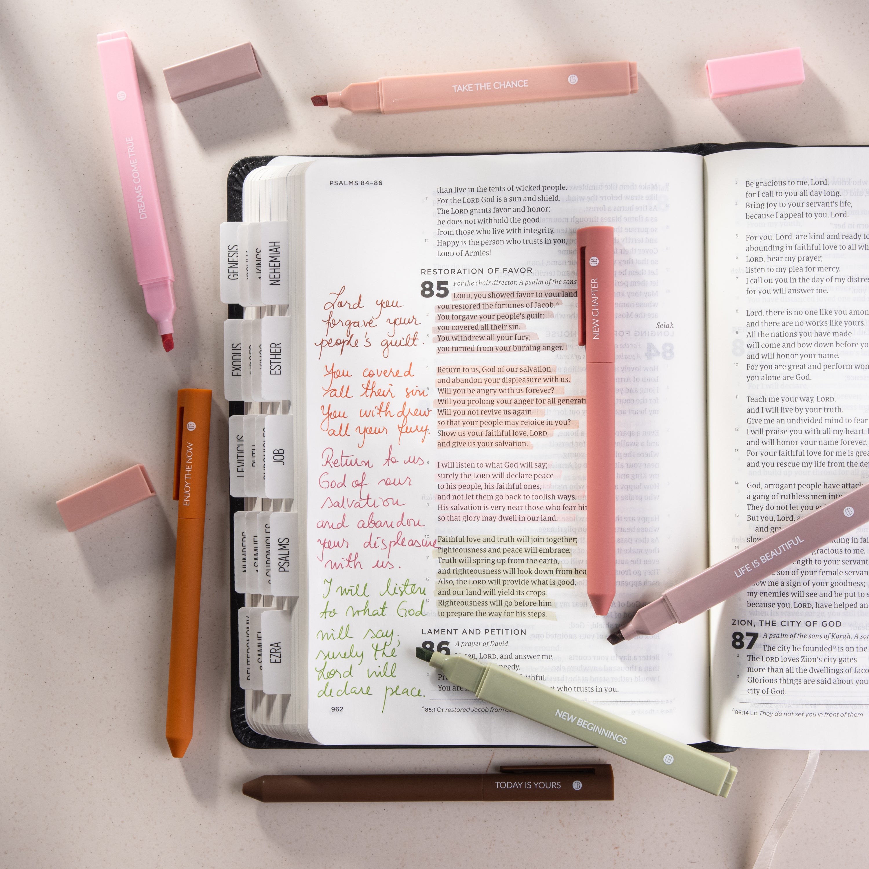 Highlighters and Gel Pens Set (8 Pack) - Dreams