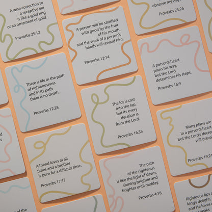 Bible Verse Cards - Proverbs