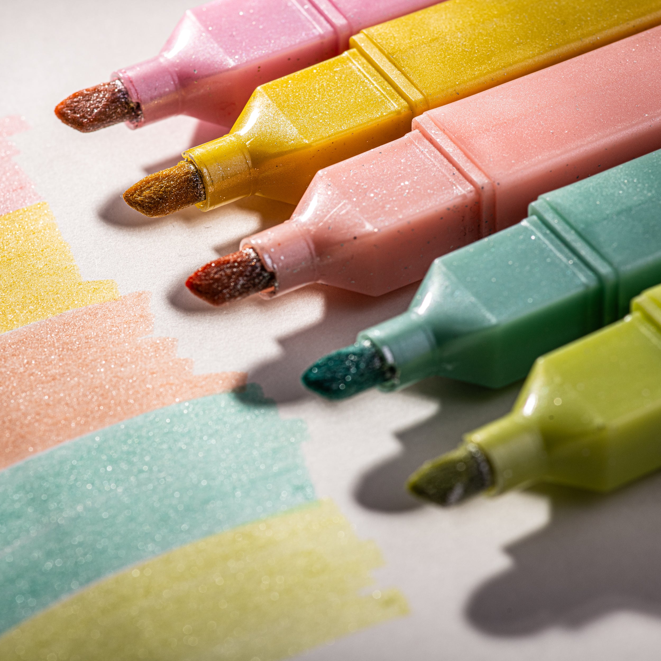 Glitter Bible Highlighters with Soft Chisel Tip - Sunshine