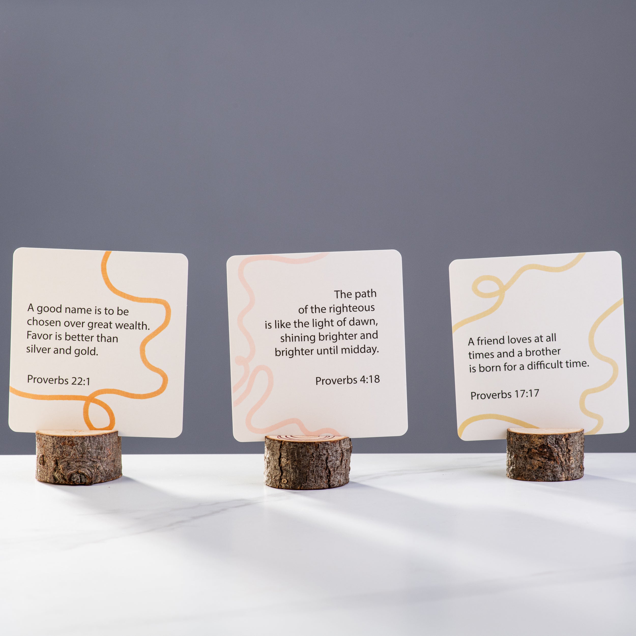 Bible Verse Cards - Proverbs