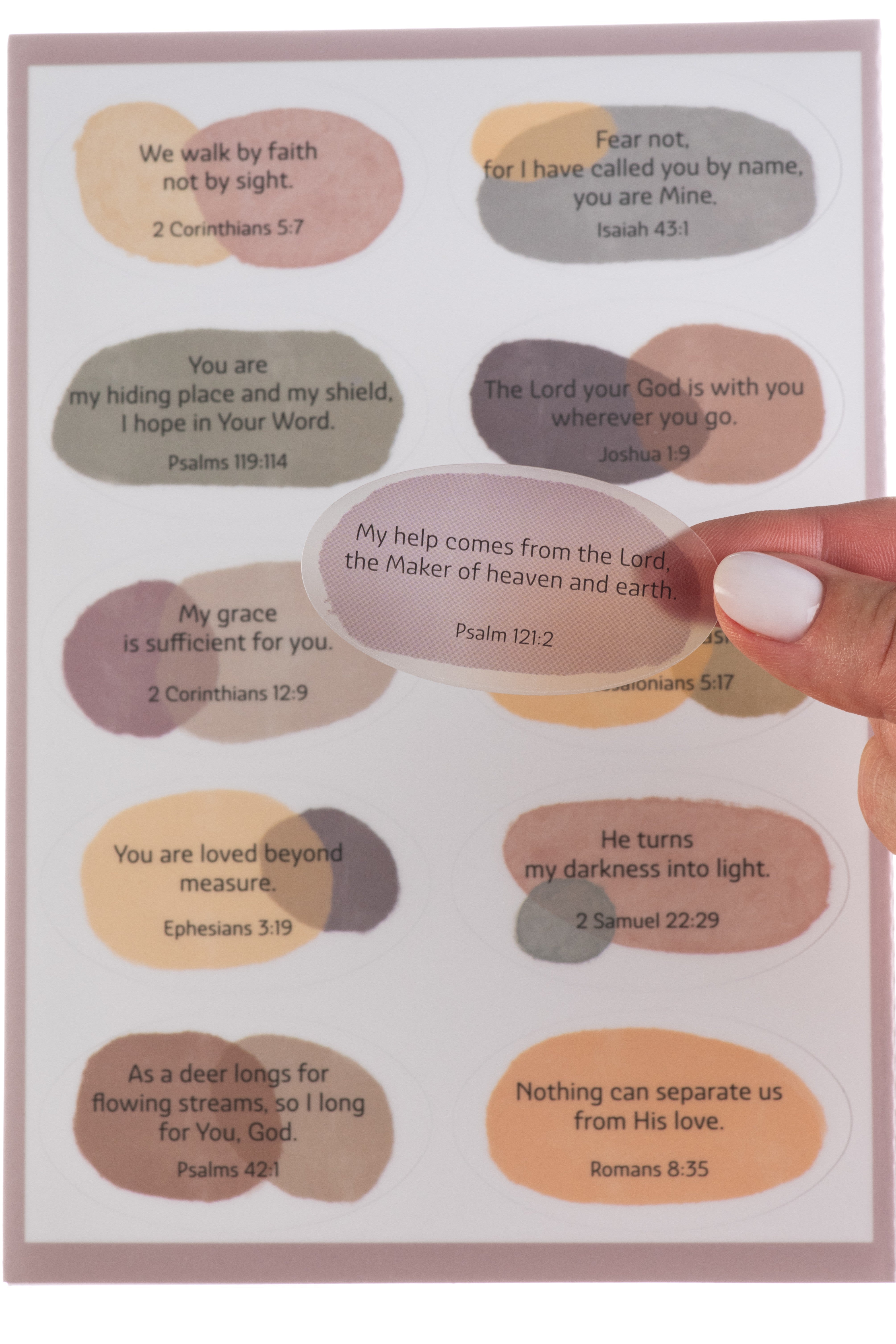 DiverseBee Bible Verse Stickers
