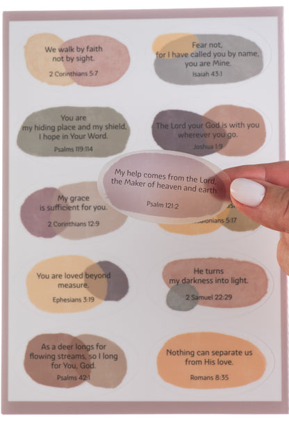 DiverseBee Bible Verse Stickers