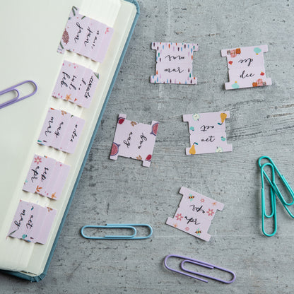 laminated tabs for planner
