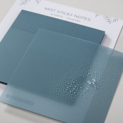 Pastel Transparent Sticky Notes - Mist