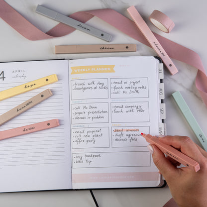 Bible Safe markers and pencils