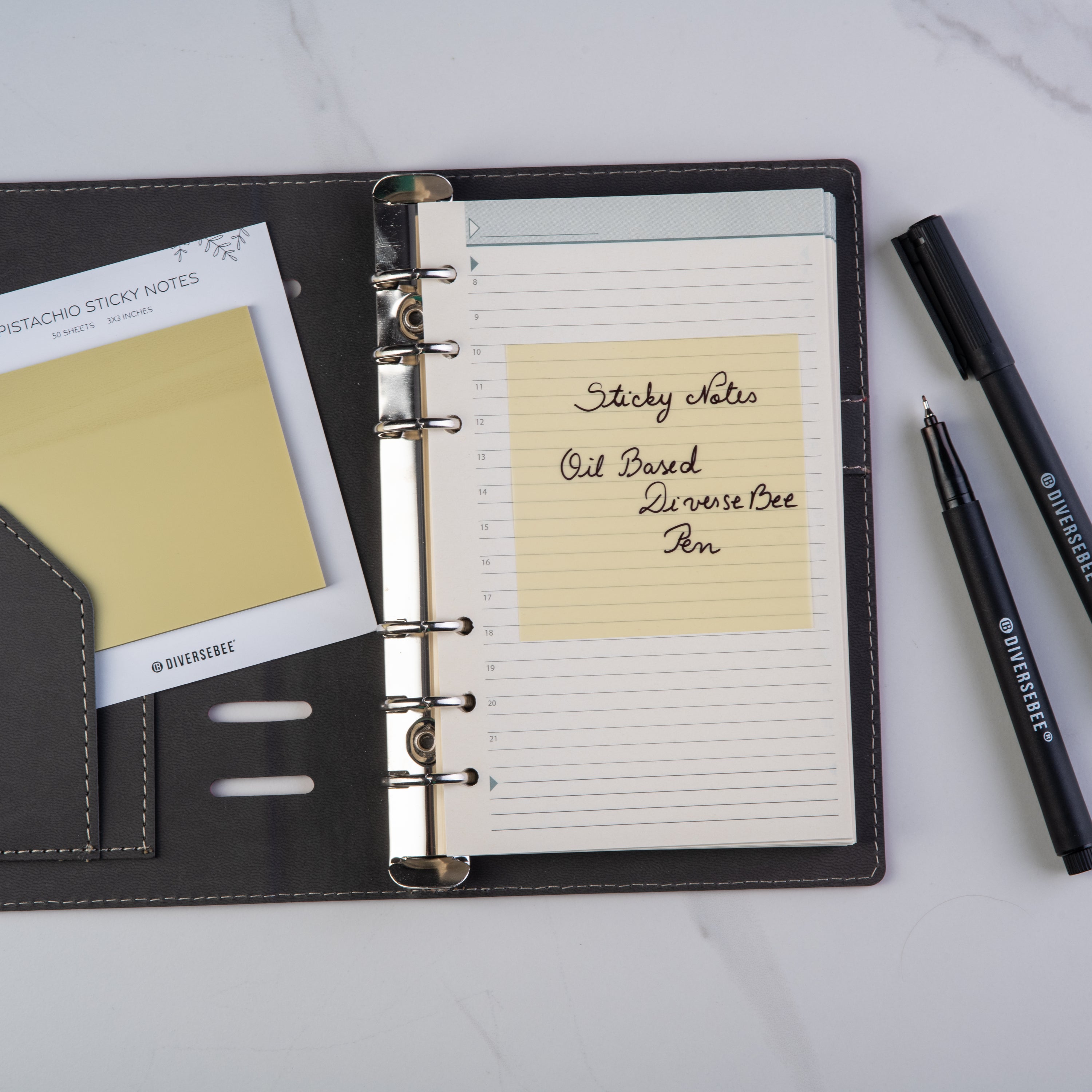 Permanent Fine Tip Pens - Black