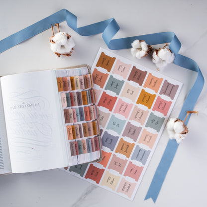 Bible Tabs - Vintage Theme