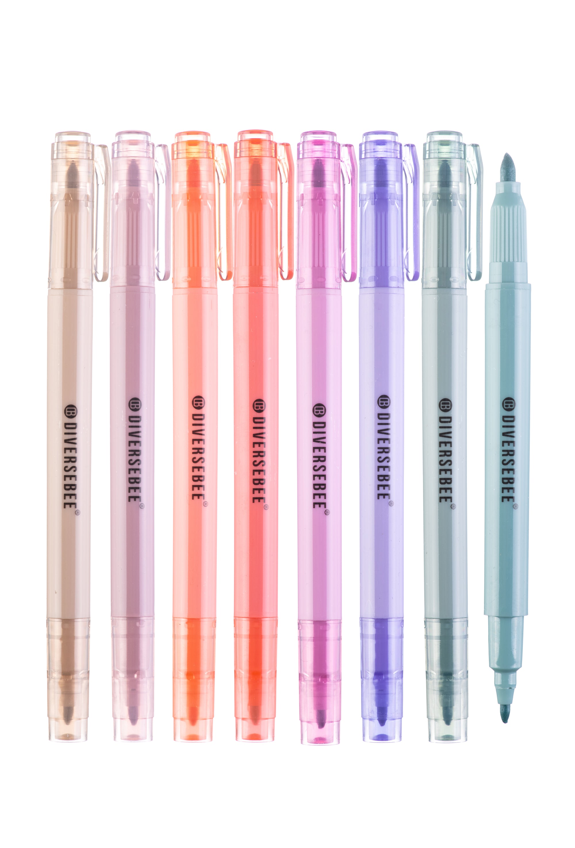 DiverseBee Boho Dual Tip Highlighters