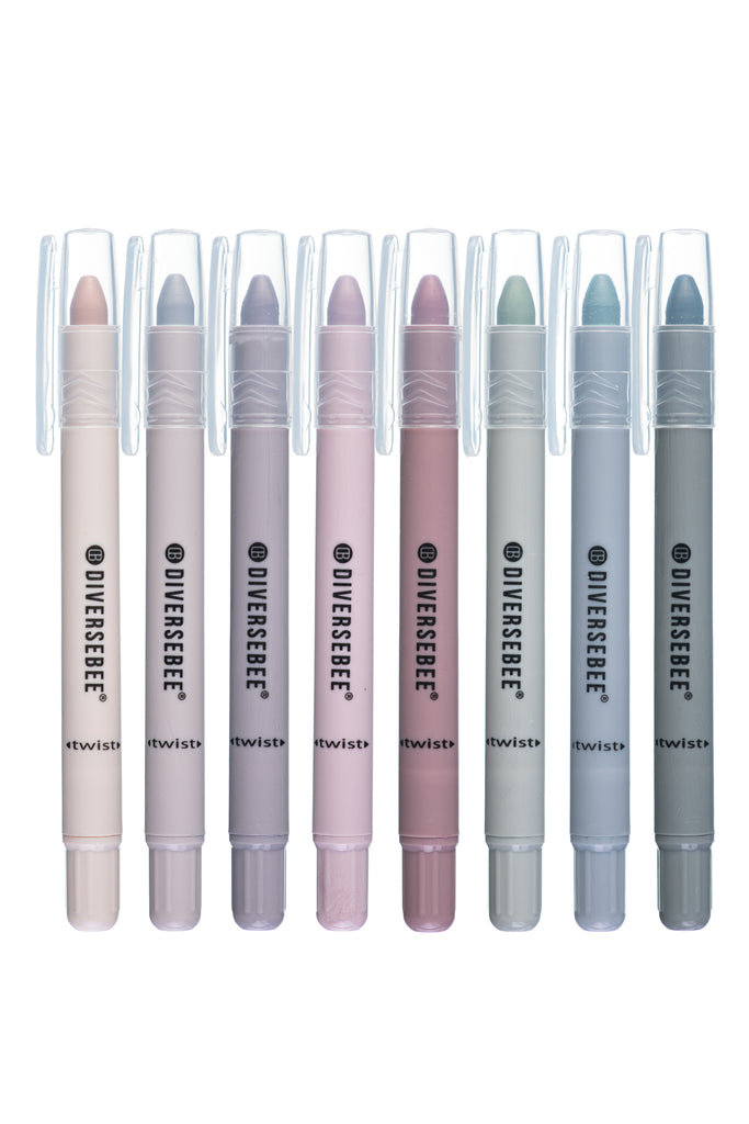 DiverseBee Bible Highlighters No Bleed - Dusty Colors