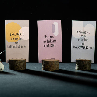 Bible Verse Cards (60 Unique Cards) - Geometric
