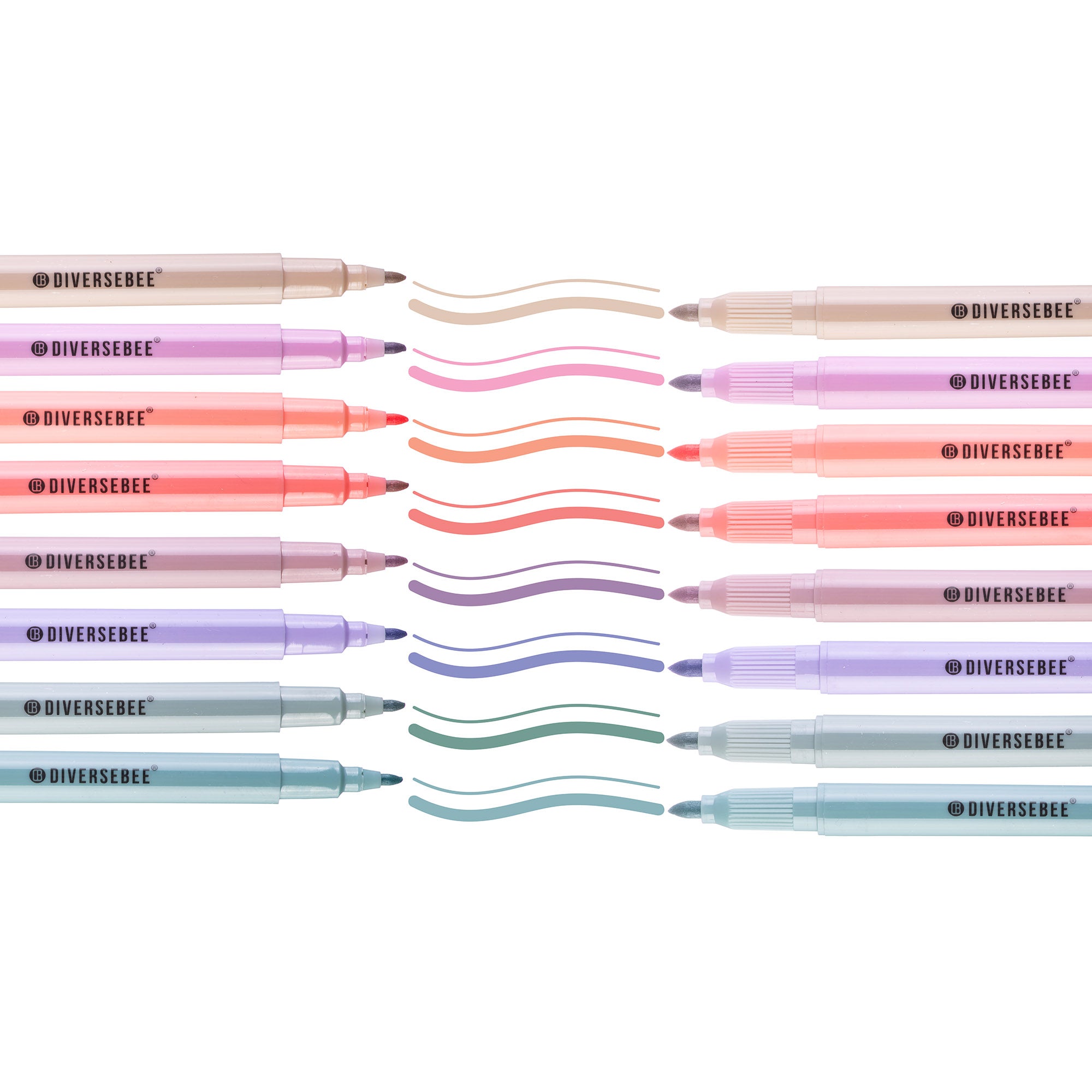 Bible Highlighters with Dual Tip - Boho