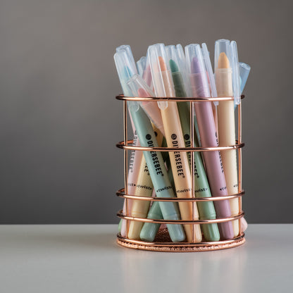 Bible Gel Highlighters and Pens No Bleed - Set of 8 Pastel Colors